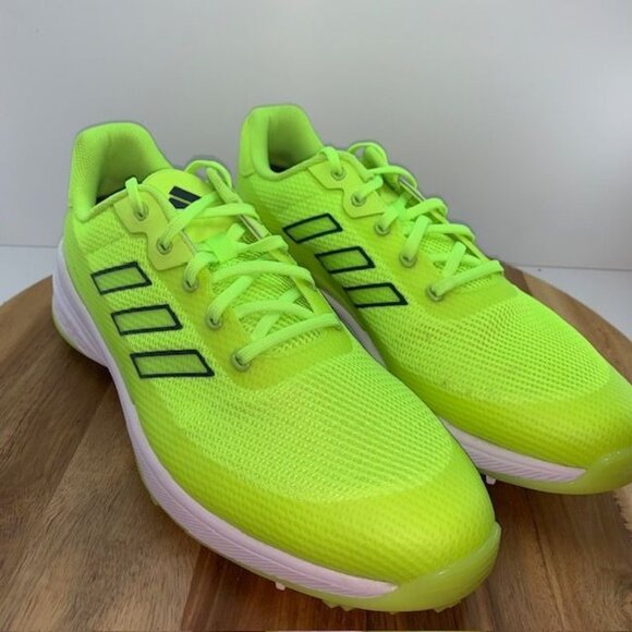 Adidas ZG23 Lucid Lemon VENT GW2123 Spiked Golf Shoes US Men's 14 - Picture 7 of 15